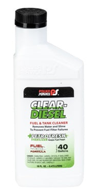 09216-09 Power Service Clear Diesel Fuel and Tank Cleaner, 16 oz -  DISTRIBUTION PARTS